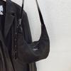 Suede bag women's large capacity 2025 new autumn and winter casual retro shoulder messenger bag commuter dumpling bag