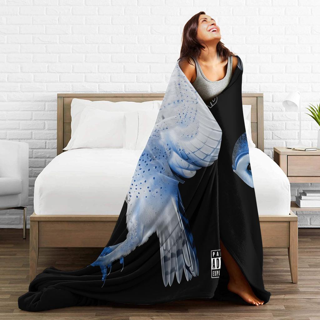 Deftones Metal Band Warm Soft Blanket  Picnic Plush Throw Blanket Pattern Couch Chair Flannel Bedspread Sofa Bed Cover