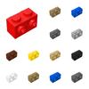 50pcs 52107 1 X 2 with Studs On 2 Sides Toys For Technical Buildings Blocks Compatible Educational Creative Size DIY MOC
