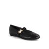 Black Women S Comfort Mary Jane Flat A368e