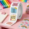 500 Motivational Stickers For Kids Bulk Reward Stickers Roll Funny Quote Decals For Teachers Students, School Classroom Home