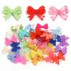 100pcs Bowknot Acrylic Beads 18x14mm Candy Color Loose Spacer Beads For Jewelry Making DIY Charms Bracelets Necklace Accessories