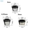 [TL][TL]3pc/lot 6mm/6.35mm/8mm High Precision Adapter Collet Shank Router Tool