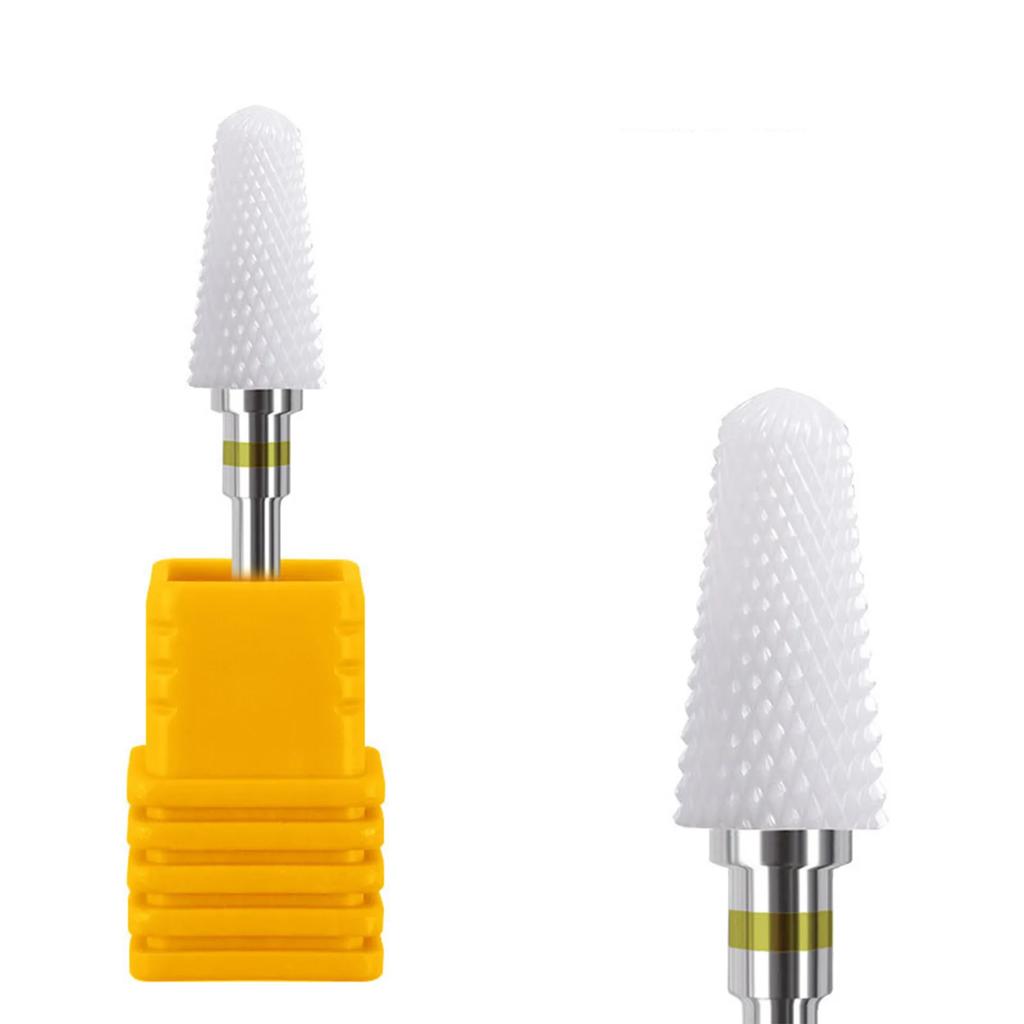 Ceramic Nail Drill Bits Electric Drill Machine Nail Cutter Bits Nails Accessories Tools For Manicure Pedicure Tools