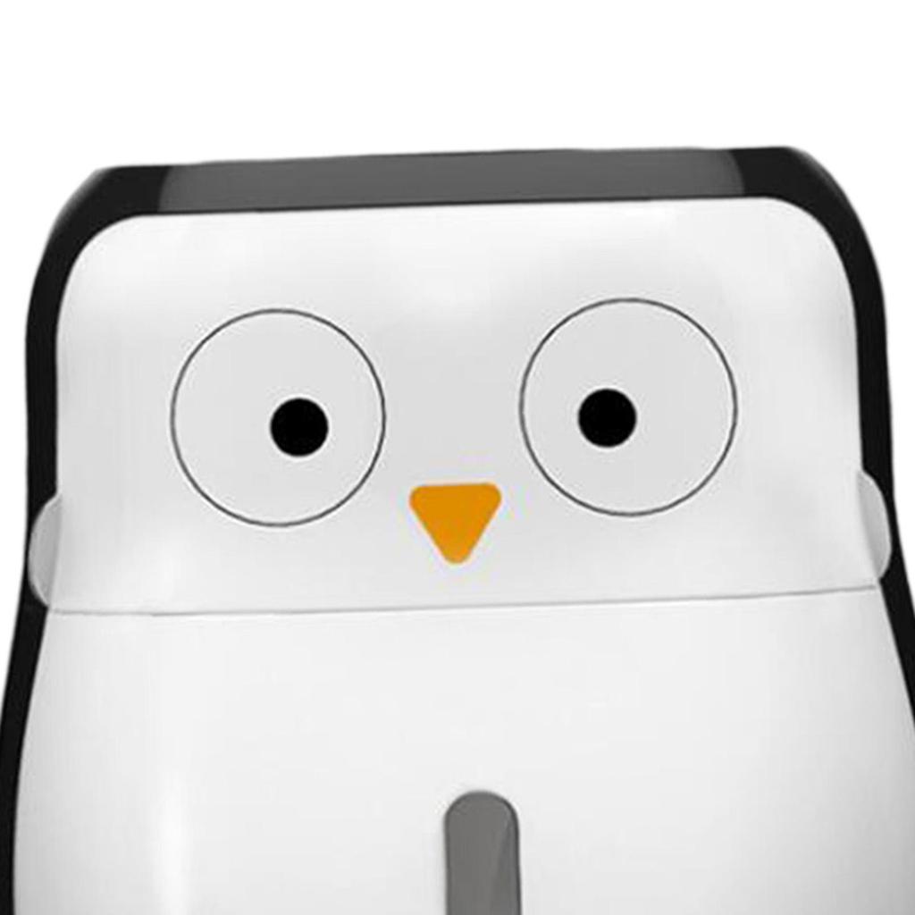 Wall Mounted Tissue Box, Self Adhesives Toilet Roll Holder, Toilet Paper Holder, Waterproof Dustproof Paper Roll Dispenser