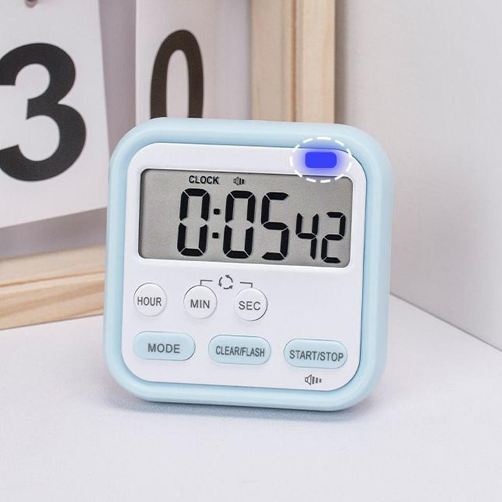 Timers For Cooking Digital Display Countdown Clock Portable Multifunctional Kitchen Timer For Study Bathroom Cooking Meditation