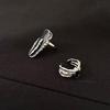 4pcs Versatile Finger Rings Set Adjustable Opening Fingernail Ring Trendy Finger Accessories Office Wear Jewelry