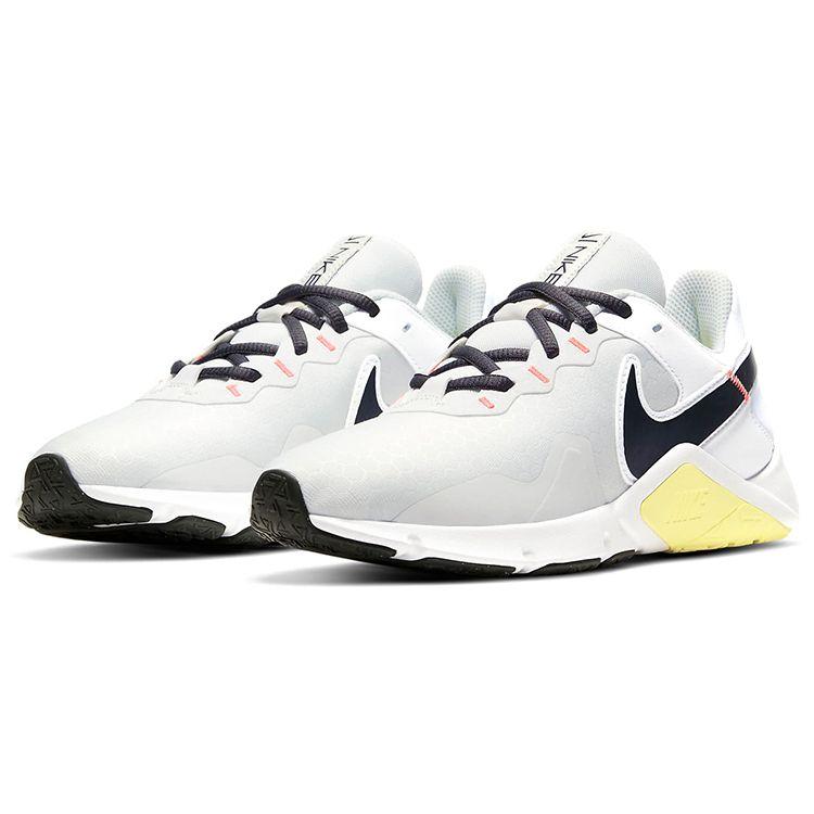 Nike Legend Essential 2 Branco Summit Amarelo Opti Feminino CQ9545-107