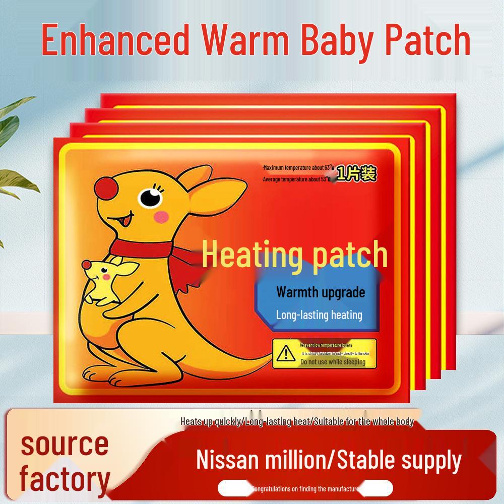 Winter Warm Baby Selbsterwärmendes Pflaster: Schnelle, langanhaltende Wärme für Hände, Taille, Bauch, Füße und Knie.