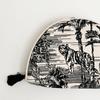 Wild Printed Canvas Travel Case - Compact Adventure Organizer