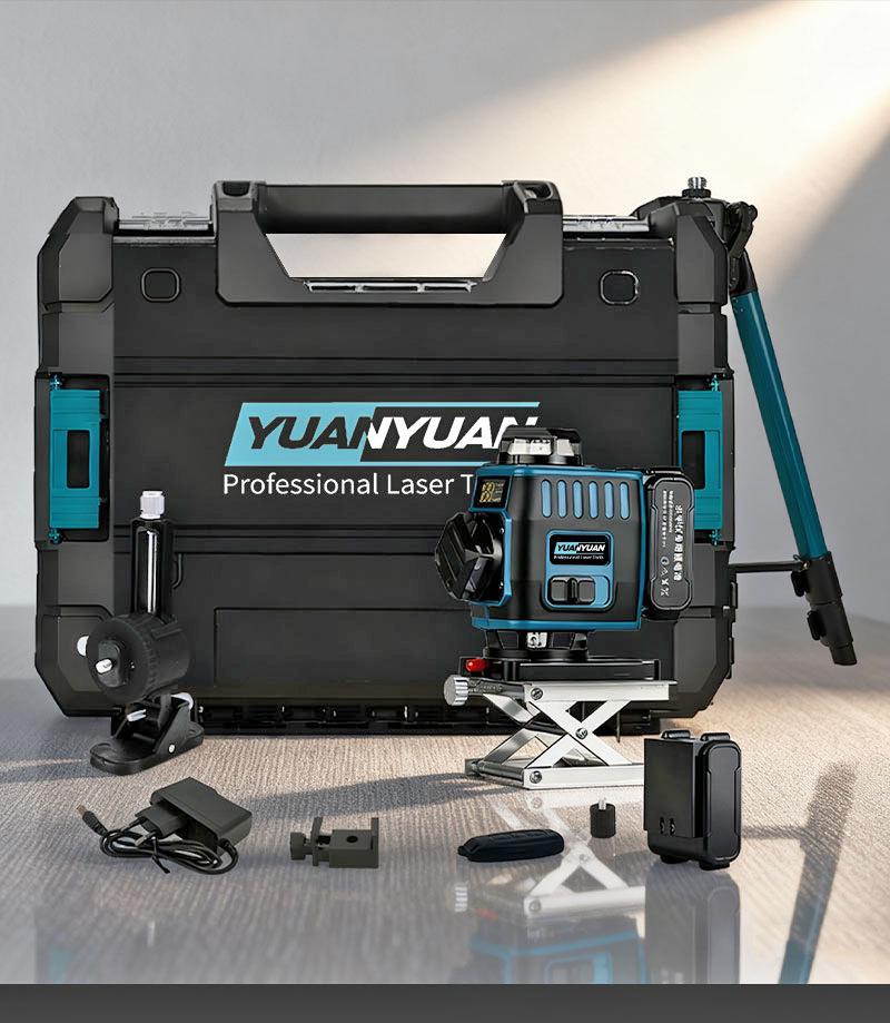 Cross New 16-Line Multifunctional Rotating Laser Level with Infrared Technology