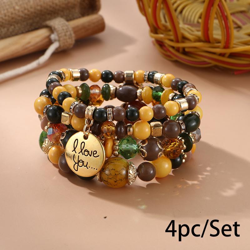 Bohemian Beaded Multi-Layer Ethnic Style Bracelet for Men and Women