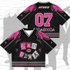 Summer Men's Women's Short Sleeve Jersey Kpop Fans Gift Golden Hour Part 5 ATEEZ Album T-shirt Tops Jsersey