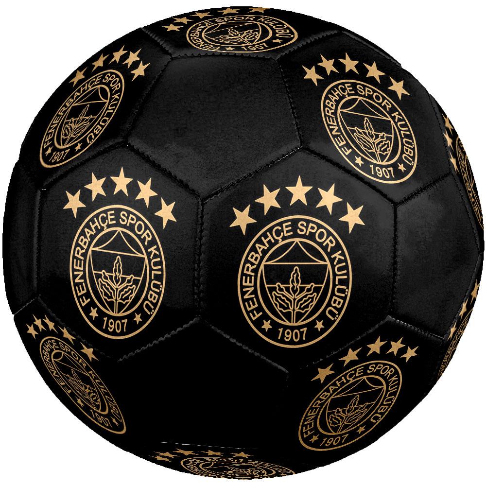 Fenerbahce FC Size 5 Soccer Ball, Machine-Stitched PVC, Durable & High Bounce, All Ages Fit, Fan Merchandise, Matches & Outdoor Use.