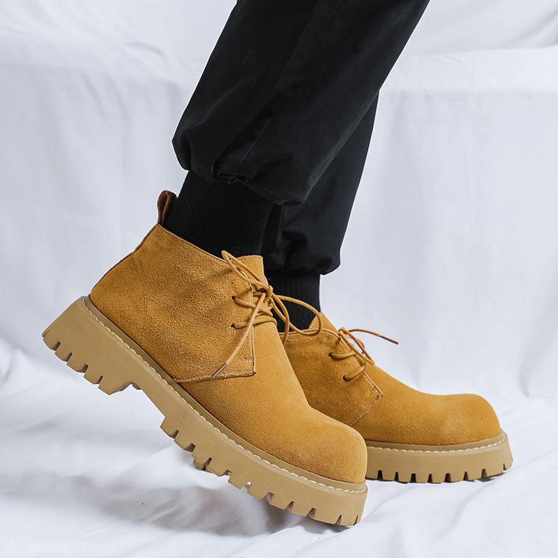 Мужская обувь на толстой подошве. Роскошные качественные трендовые модели. Для отдыха — фото 3