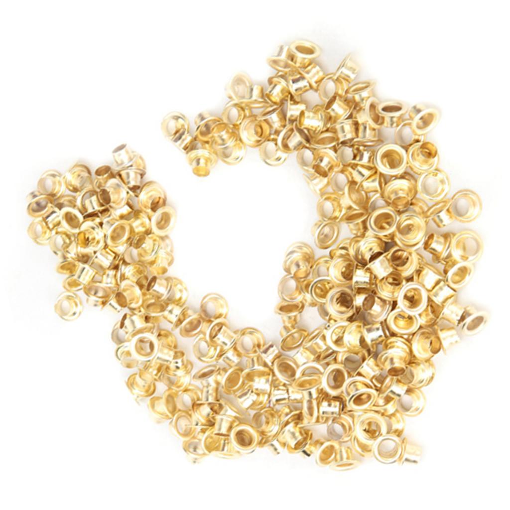 1 Set Metal Eyelet for Binding Metal Retainer Hole Slot Puncher Paper Card Single Hole Punch