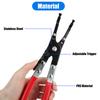 Soldering Pliers Welding Pliers Ergonomic Metal Handle Steel Clamp Multi-Function Wire Welding