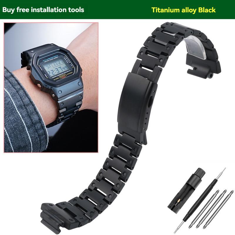 DW5600 Titāna sakausējuma Siksniņa&korpuss priekš G-SHOCK