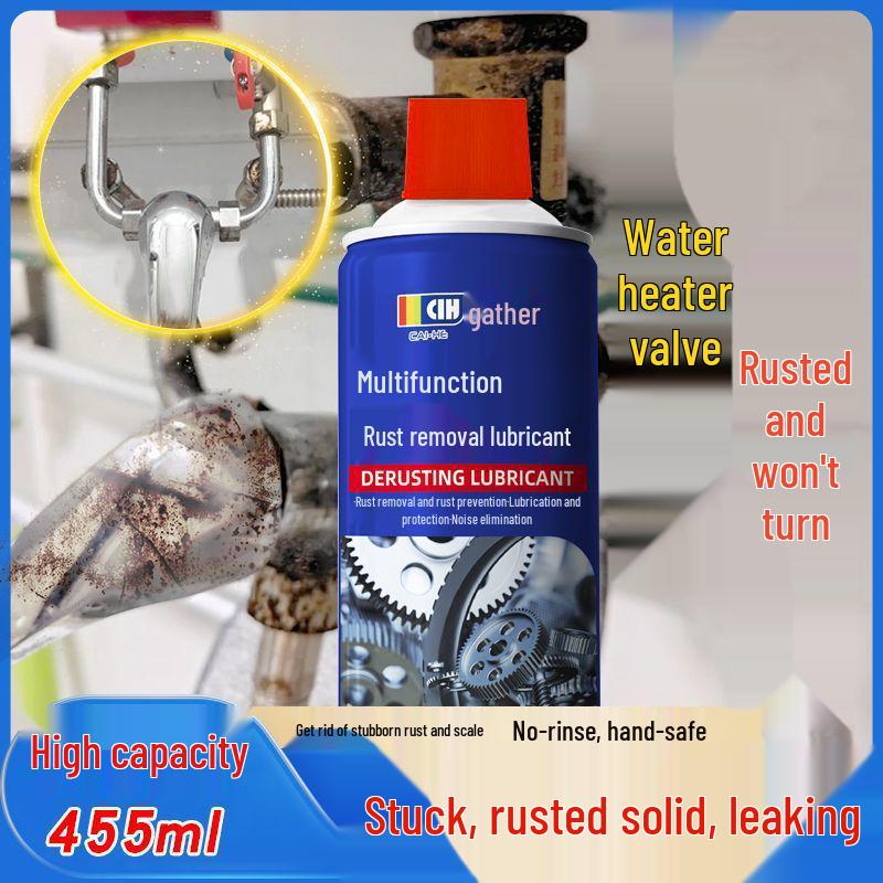 Rust Remover Spray: Clean, Lubricate, and Prevent Rust on Metal - Strong Cleaner and Screw Loosener.