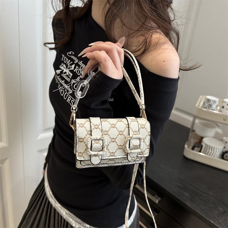 Mini women's bag Cambridge bag summer personalized shoulder oblique span fashion mini casual shoulder small square bag