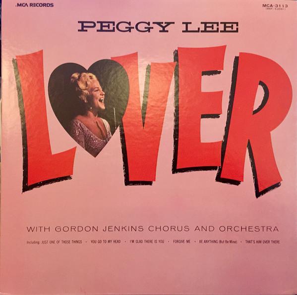 LP Record PEGGY LEE - Lover MCA3113 MCA 1974 Japan Jazz Used