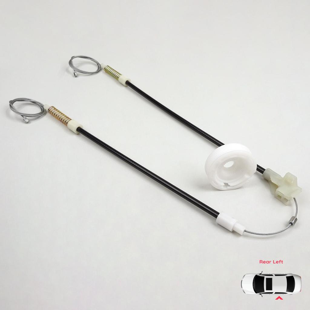 BWR5115 Electric Window Regulator Repair Set Rear Left for VW Golf MK3 1991-1998 5-Door Vento Jetta 1H2 1992-1999 1H4839461A