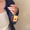 Ins Wind Pure Yellow Cherry for Apple AirPods Pro1 Protective Case Pro1 Bluetooth Headset Case 1st Generation Female