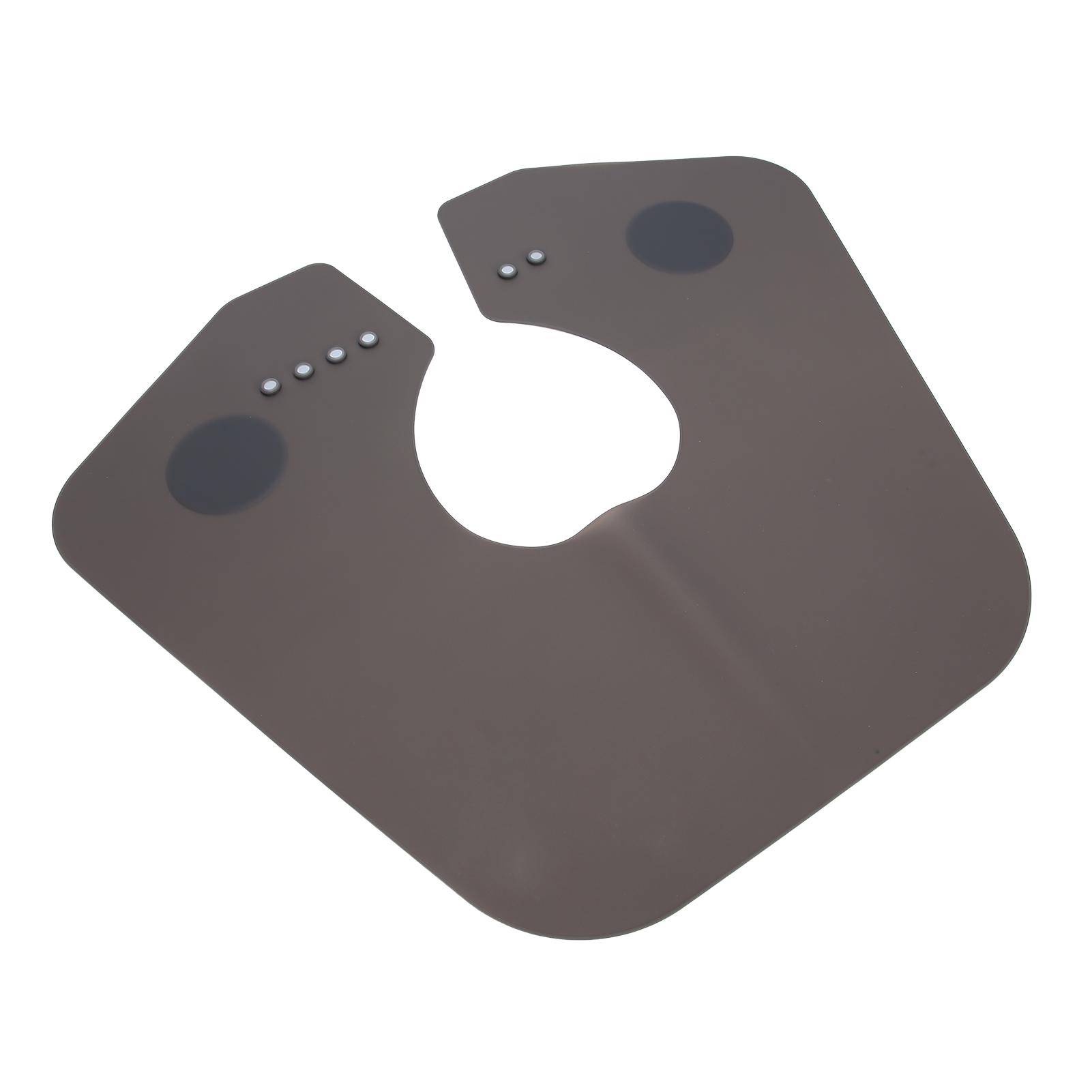 

Professional Silicone Waterproof Hairdressing Shawl Barber Shop Hair Cutting Dyeing CapeBlack чёрный