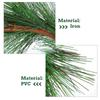 Christmas Pine Needle Ring Decor Artificial Garland Greenery Needles Simulated Decoration Pvc Home