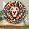 Metal Wall Art Decor Vintage Circus Trapeze Figures Colorful Home Bar Garage Decoration