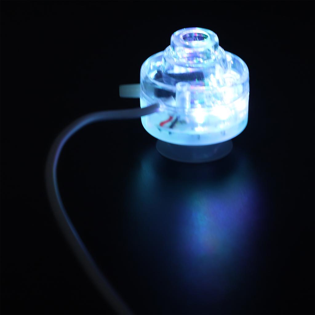 Plastic LED Fish s Aquarium Colourful Gradient Spot Light Waterproof Submersible
