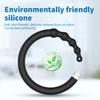 Silicone Long 58cm Anal Beads Plug Dilator Douche Enema Vagina Cleaning Kit Buttplug Syringe Shower Head Gay Sex Toy For Couples
