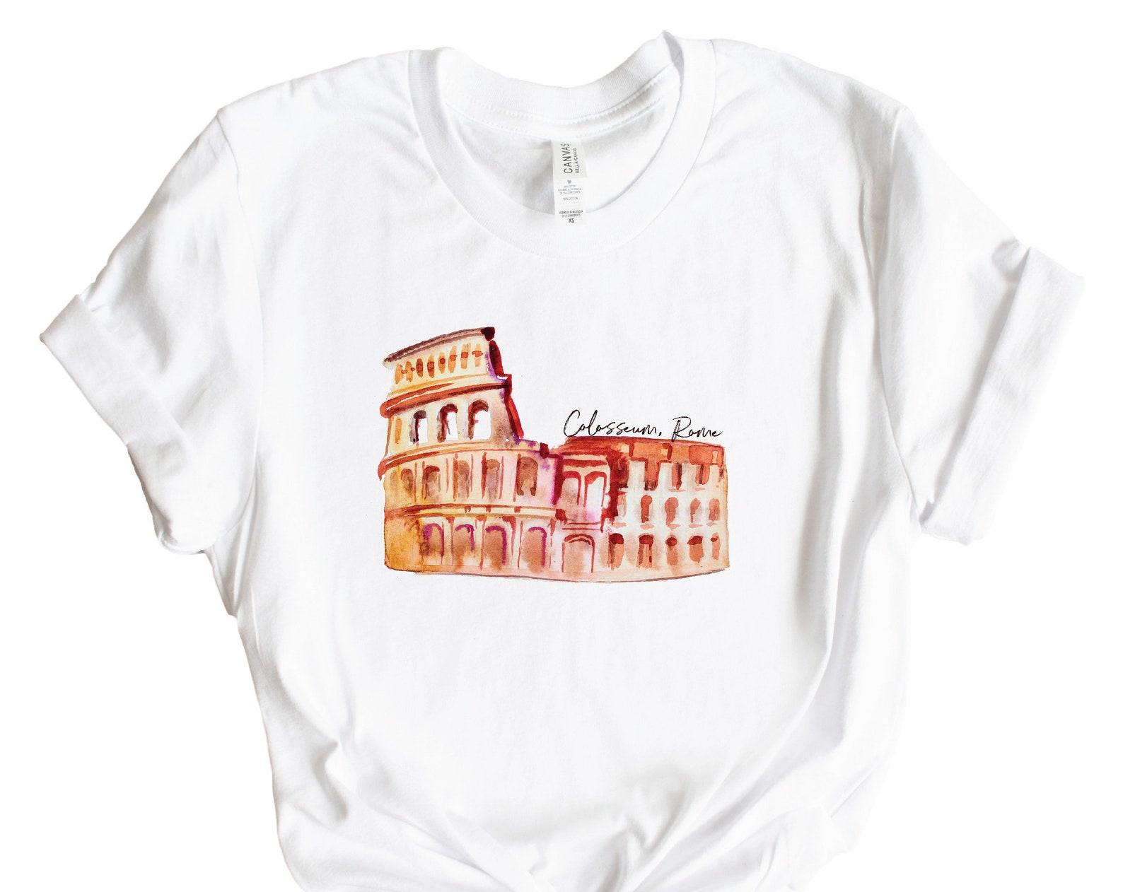 Italy Shirt, Italy Gift, Italian Shirt, Italy Souvenir, Italy T Shirt, Italy Love, Rome Shirt, Colosseum, Rome, Roma, Travel Shirt XL