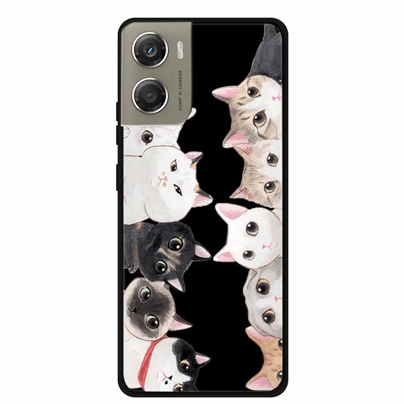 Para Motorola Moto G06 Funda de Batería Degradado de Color Funda de Teléfono de Silicona Suave para Moto G06 Power 6.88" Bolsa de TPU Cubierta Trasera Protectora