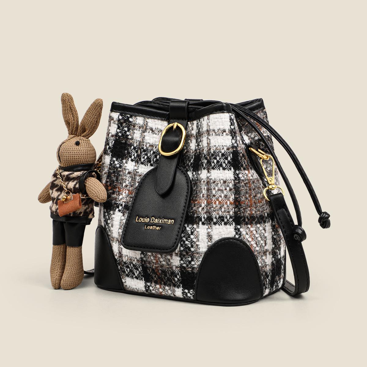 

Новая сумка через плечо, высококачественная сумка через плечо для осени и зимы, сумка-ведро для подарка на день рождения