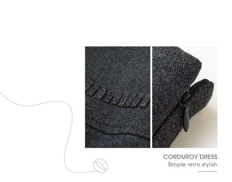 2025 Autumn/Winter High Waist Stretch Woolen Skirt Shorts for Adults