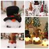 Rudolph Gnome Glowing  Doll Antlers Dwarf Faceless Gnome Doll Santa Elf Doll  Party Dolls Pendant