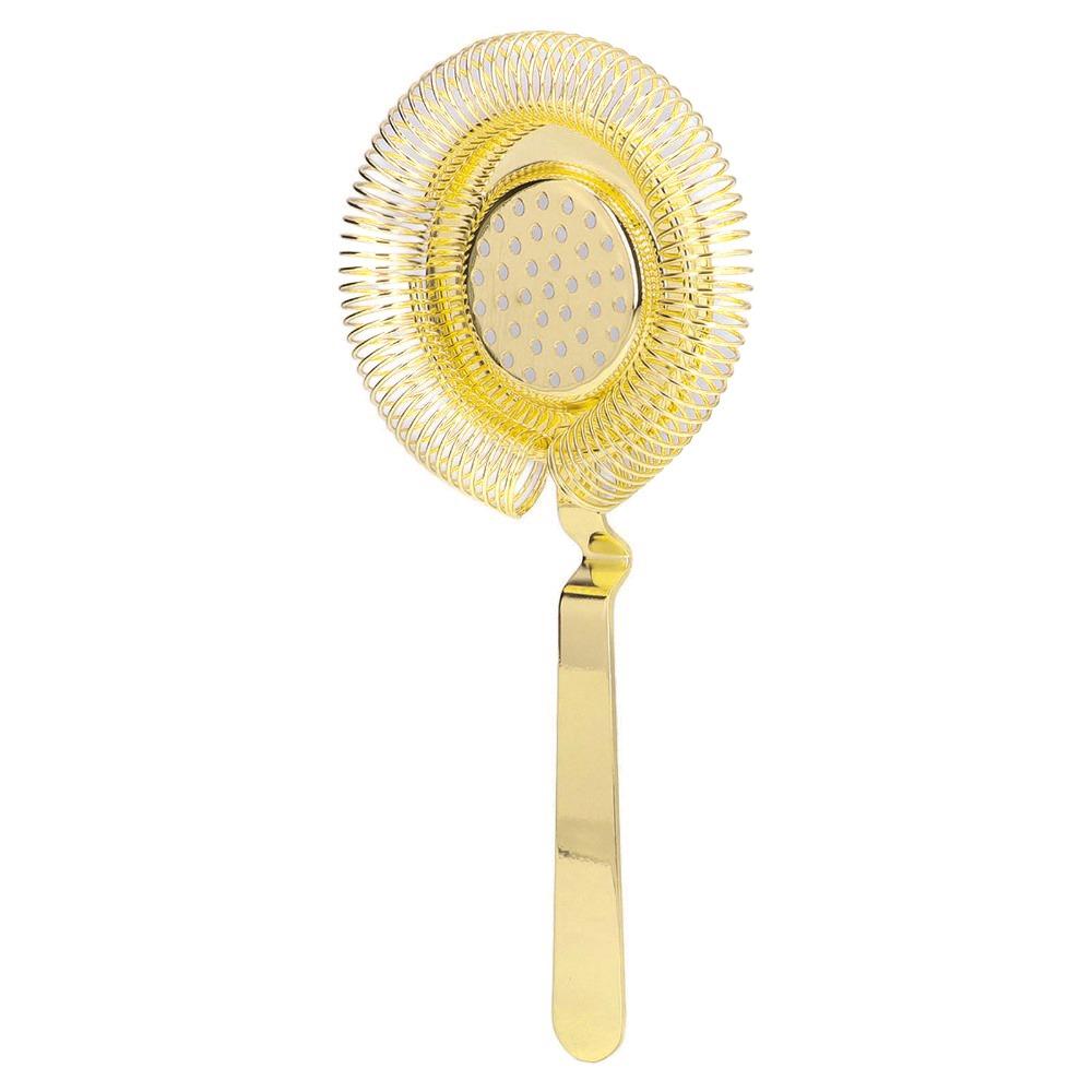 With Handle Cocktail Strainer Stainless Steel Drink Strainer Professional Ice Filter Bar