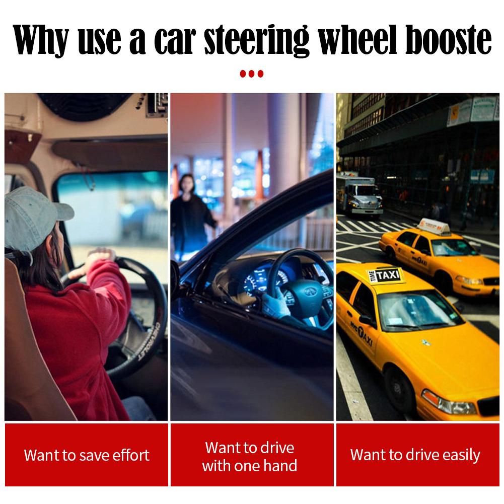 Labor Saving Car Steering Wheel Booster Spinner Knob Truck Tractor Forklift 360 Degree Grip Ball Turning Hand Control Auto Parts