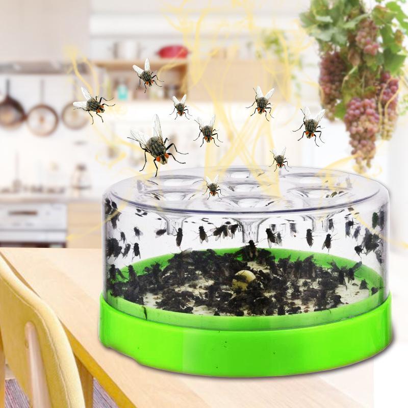 1Pcs Reusable Fly Trap Outdoor Wasp Fly Trap Catcher Beekeeping Catcher Cage Equipment Home Insect Reject Control Catcher