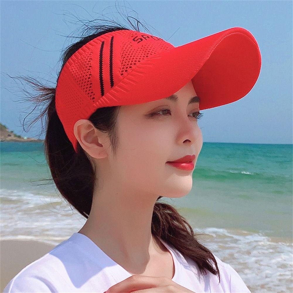 Sunscreen Sun Hats Breathable Sunshade Hat Leisure Ponytail Hat  Outdoor Sport