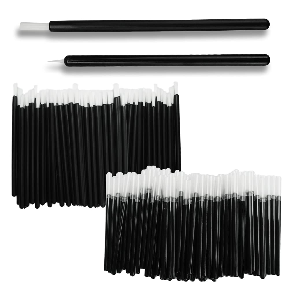 

Disposable Paint Brush Set for Plastic Model and Cement Fine Brushes 50 Broad (2 Types) Painting, Glue, (50 + Brushes)