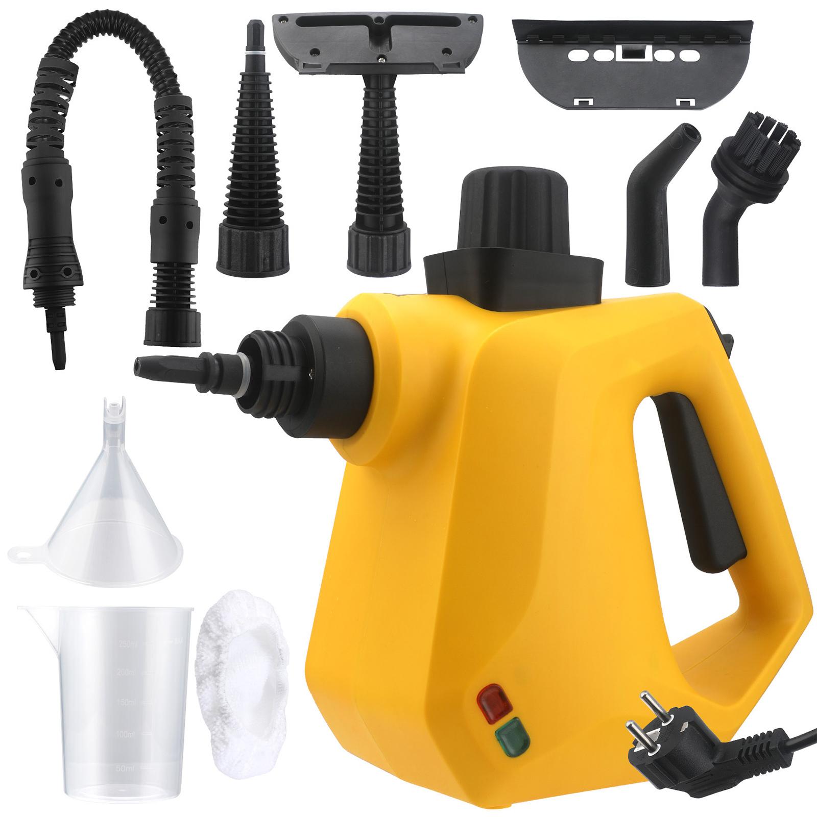 

Пароочистительная машина для небольших бытовых нужд, высокотемпературный кухонный пароочиститель с функцией блокировки от детей жёлтый