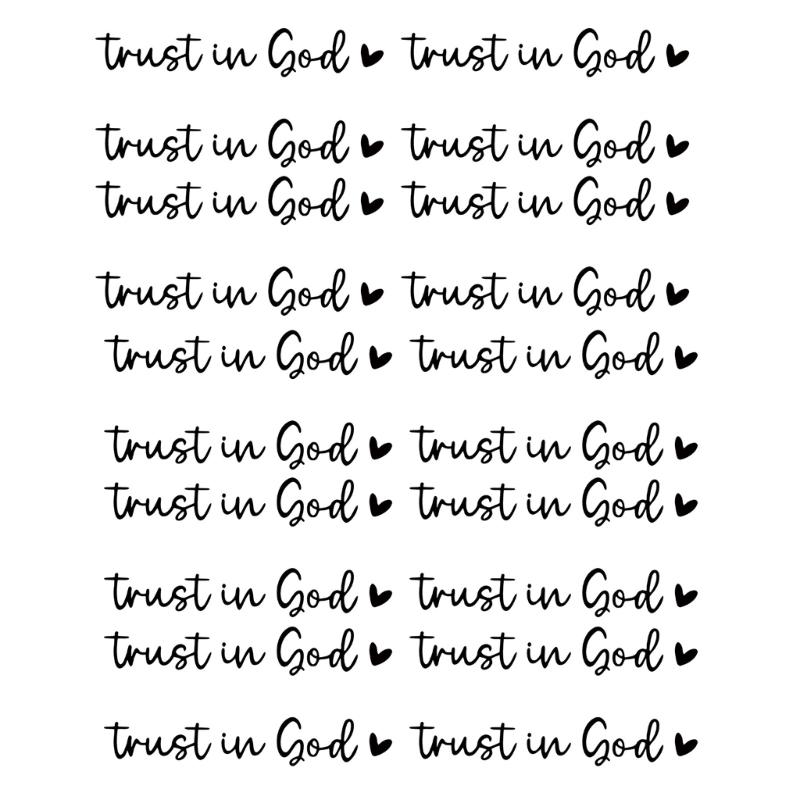 

20PCS Driving with Devotion Inspirational Decals Trust in God Mirror Stickers Trust in God Rearviews Decals for Car
