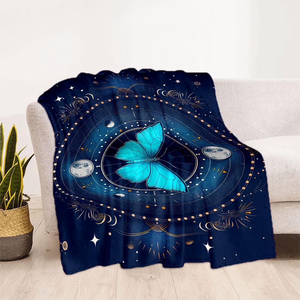 Cosmic Butterfly Mandala Blankets are suitable for living rooms, bedrooms, camping, and other places, making them an ideal choice for gifts.