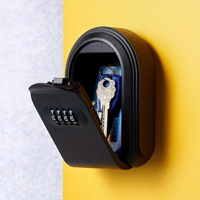 1pc Plastic Key Box, Password Lock, Key Storage Combination Box, Suitable For Apartments, Office, Factories