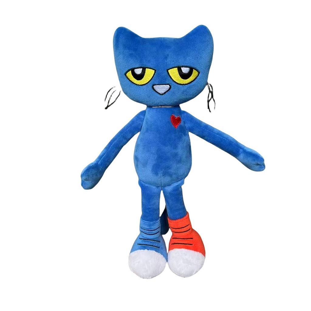 Peluche Pete le Chat, Poupée de Livre d'Images pour l'Éducation de la Petite Enfance