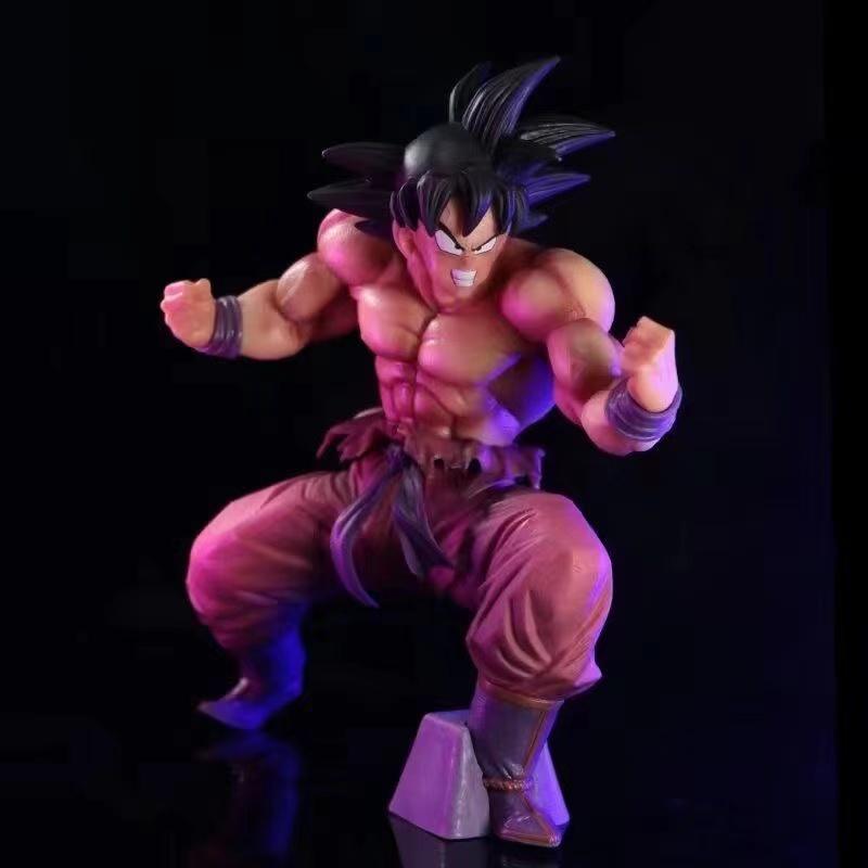 

21cm Anime Dragon Ball Z Figure Son Goku Kaioken Action Figurine Pvc Statue Collection Model Decoration Ornaments Toys Gift