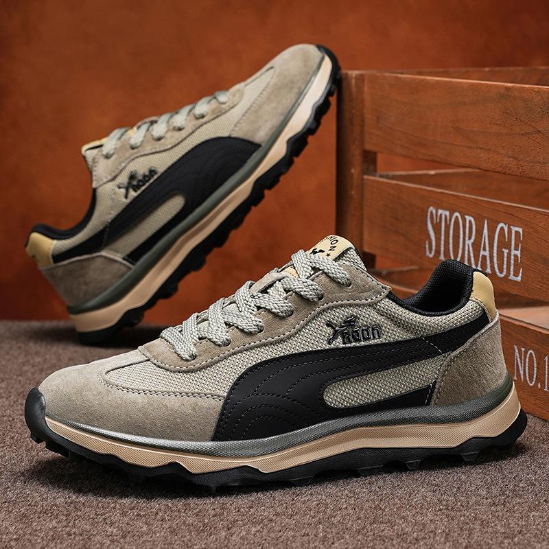 Autumn Mesh Sports Shoes New Casual Shoes Running Shoes Trendy Thick-soled Forrest Gump Sports