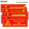 BELIK Luminous No Smoking Warning Sign